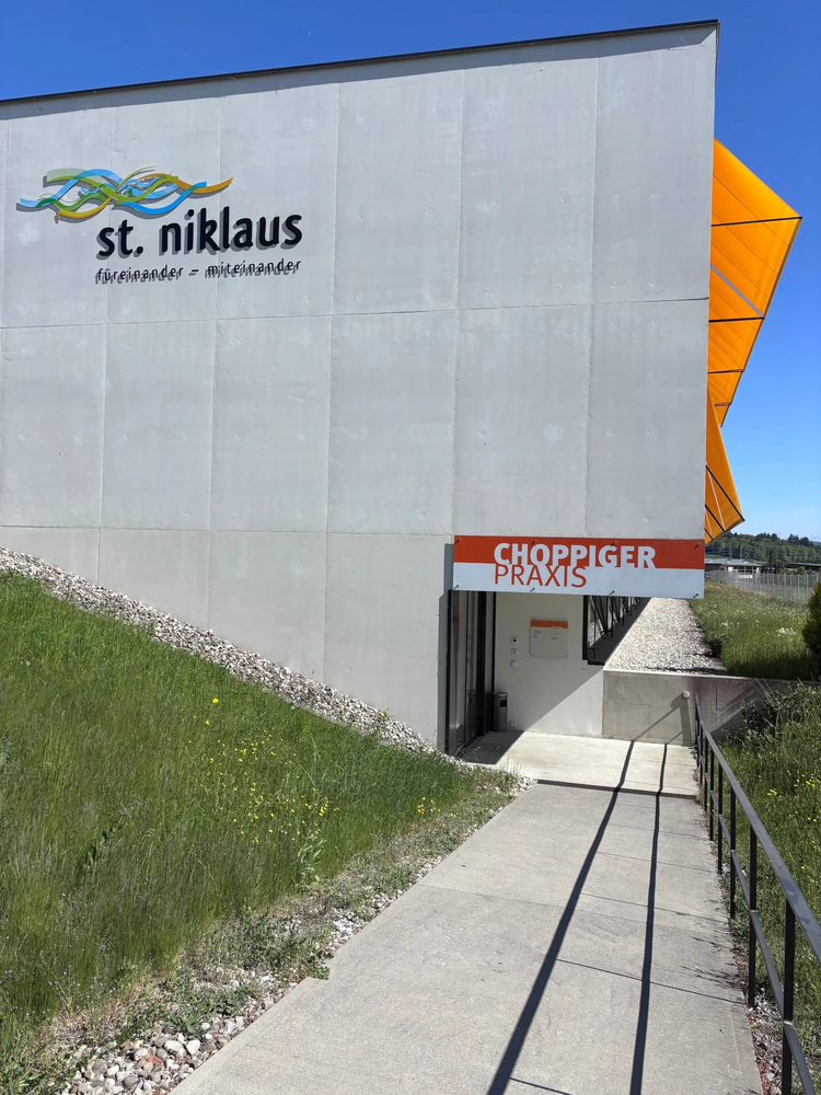 Aussenansicht Choppiger Praxis