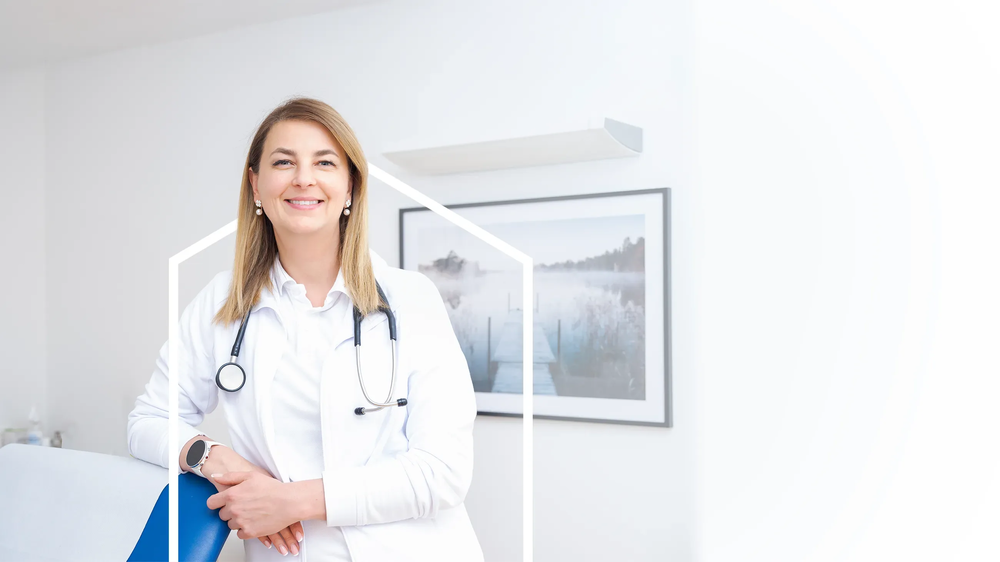 Doktor huus home cover bild aerztin